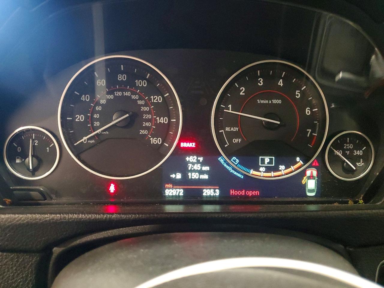 2013 Bmw 328 Xi Sulev Black vin: WBA3B5G5XDNS01271