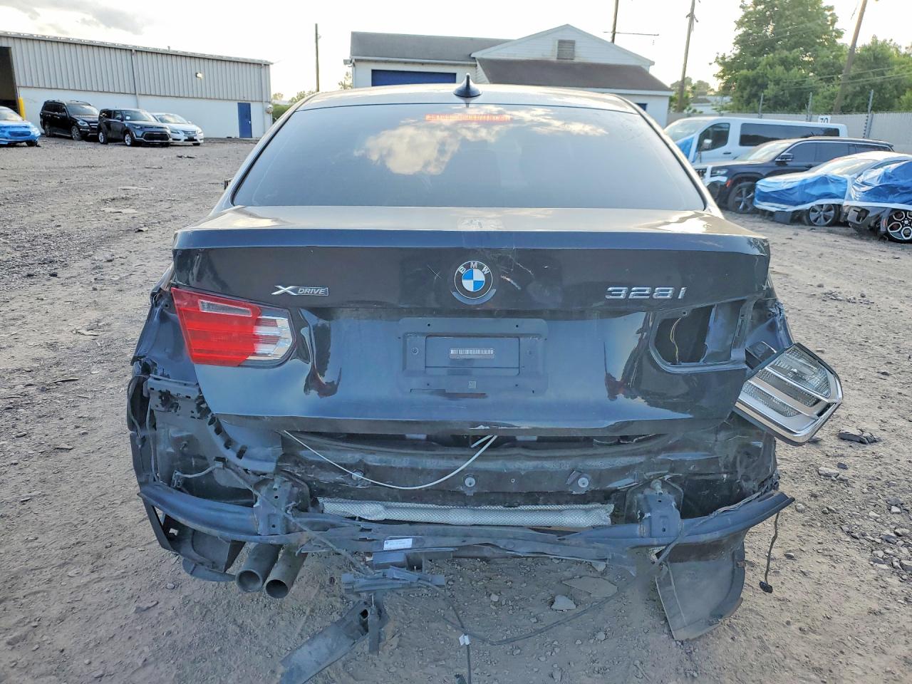 2013 Bmw 328 Xi Sulev Черный vin: WBA3B5G5XDNS02873