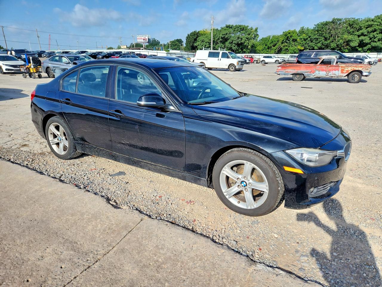 2014 Bmw 328 Xi Sulev Черный vin: WBA3B5G5XENS06536