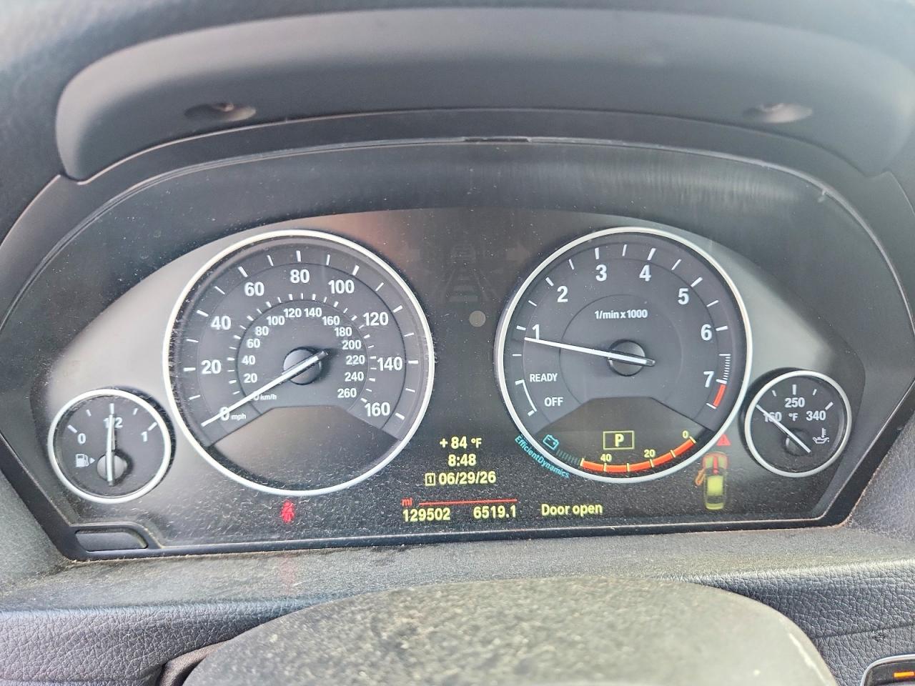 2014 Bmw 328 Xi Sulev Черный vin: WBA3B5G5XENS06536