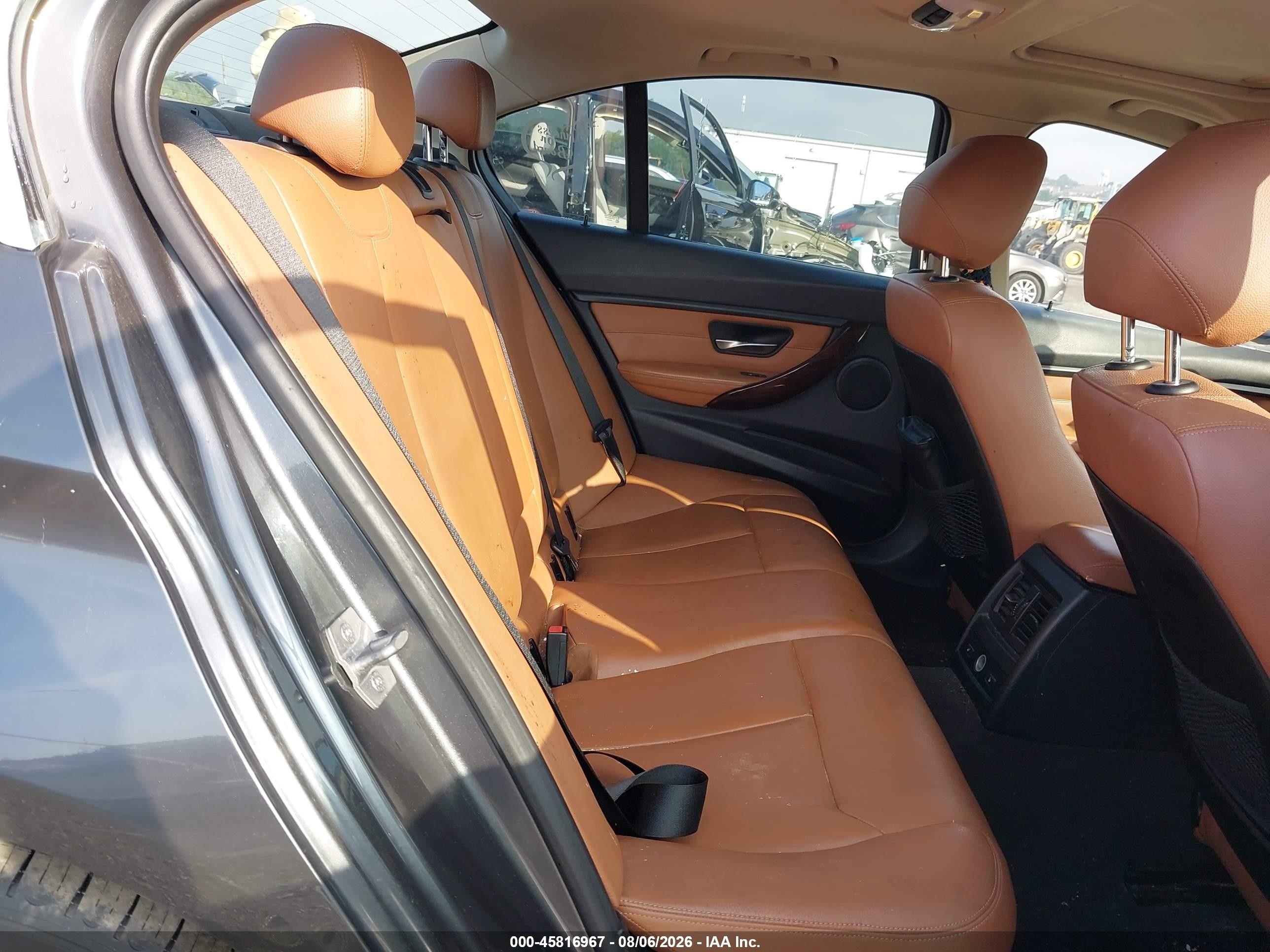 2014 Bmw 328i Xdrive Gray vin: WBA3B5G5XENS10182