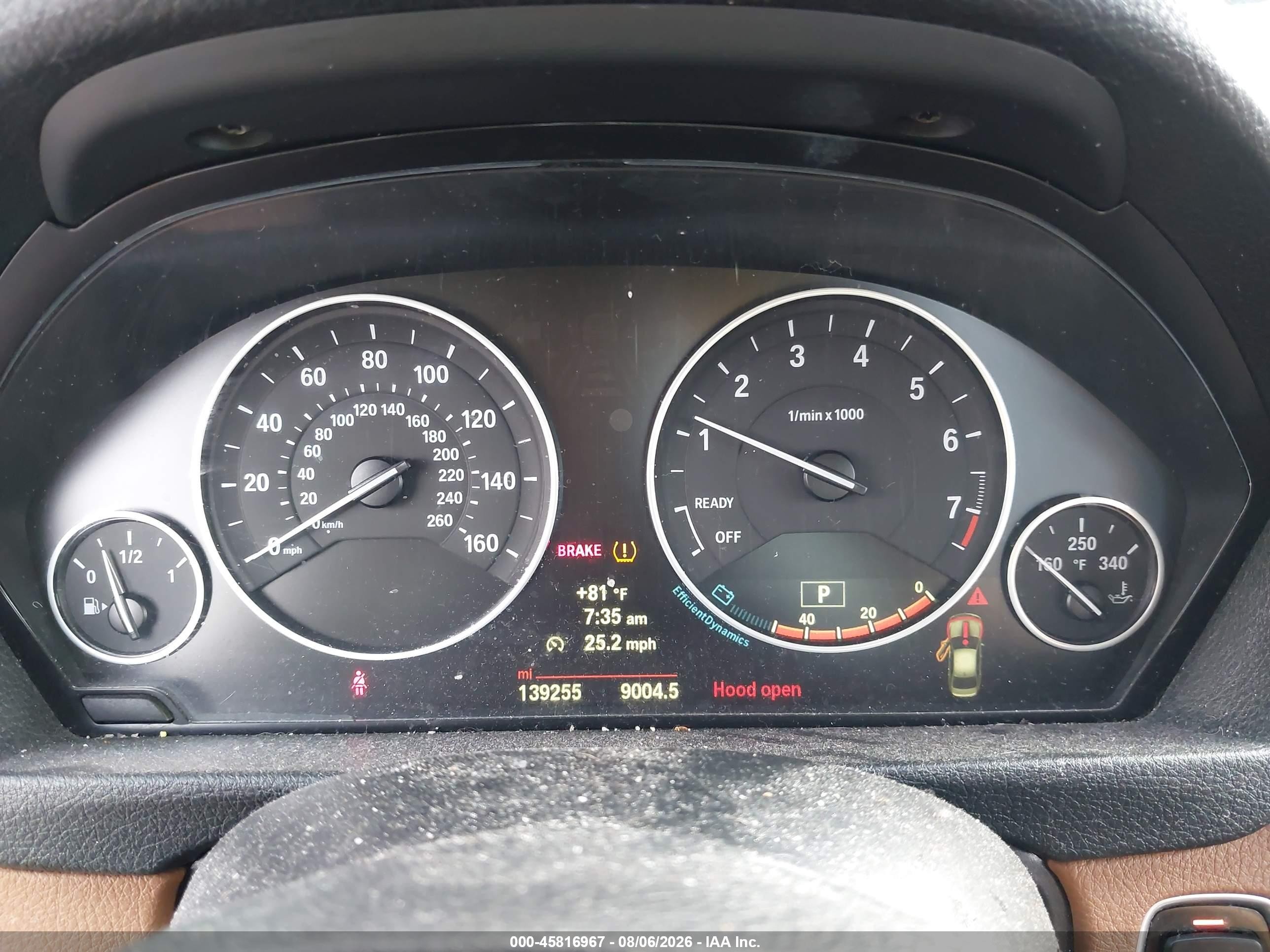 2014 Bmw 328i Xdrive Gray vin: WBA3B5G5XENS10182