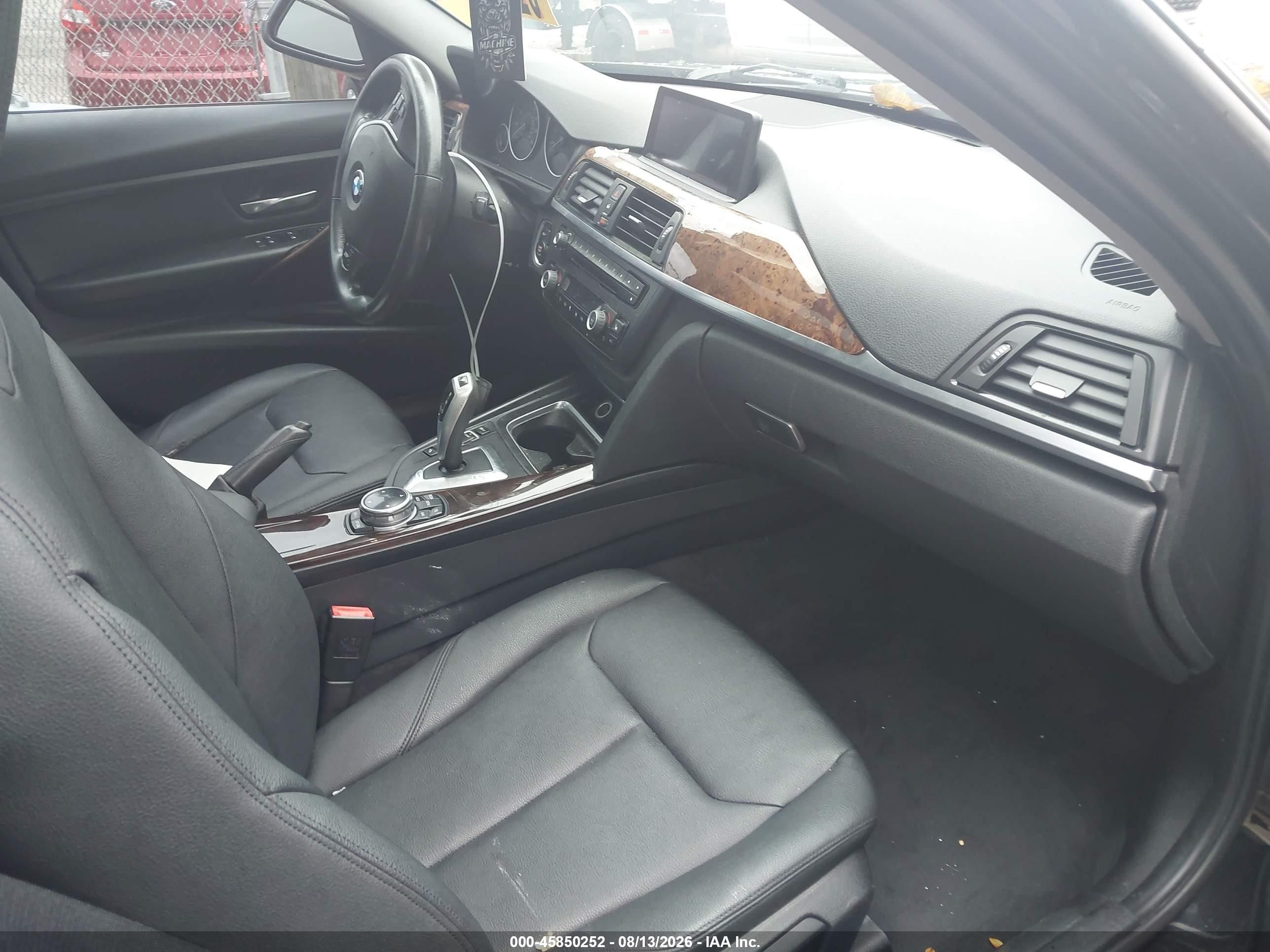 2014 Bmw 328i Xdrive Black vin: WBA3B5G5XENS10487