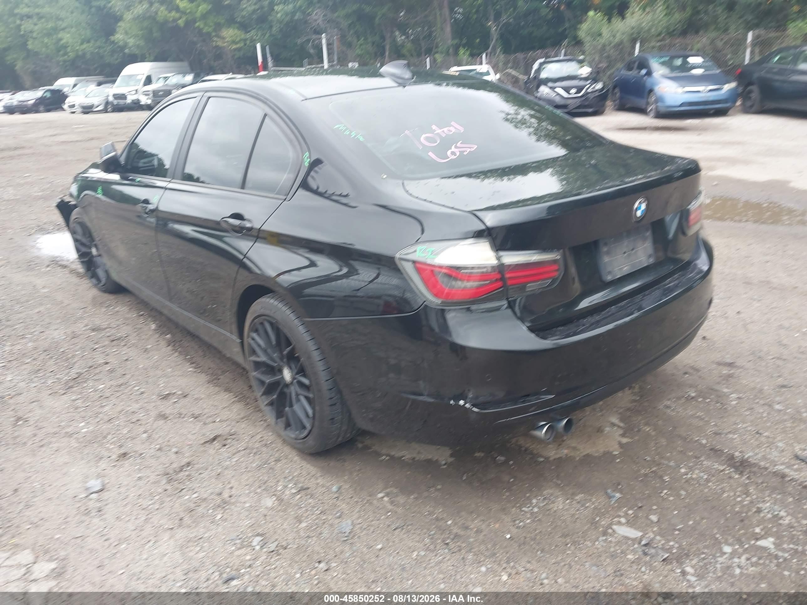 2014 Bmw 328i Xdrive Black vin: WBA3B5G5XENS10487