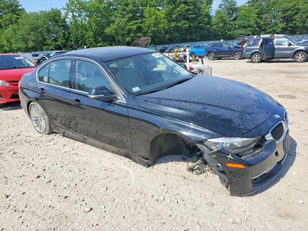 2015 Bmw 328 Xi Sulev Black vin: WBA3B5G5XFNS16890