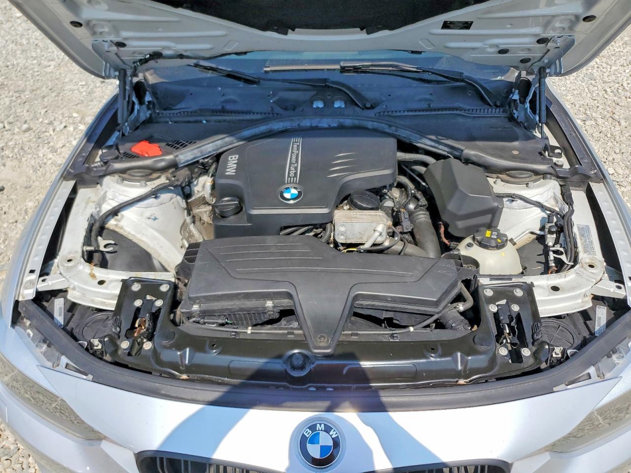 2015 Bmw 328 Xi Sulev Silver vin: WBA3B5G5XFNS17974