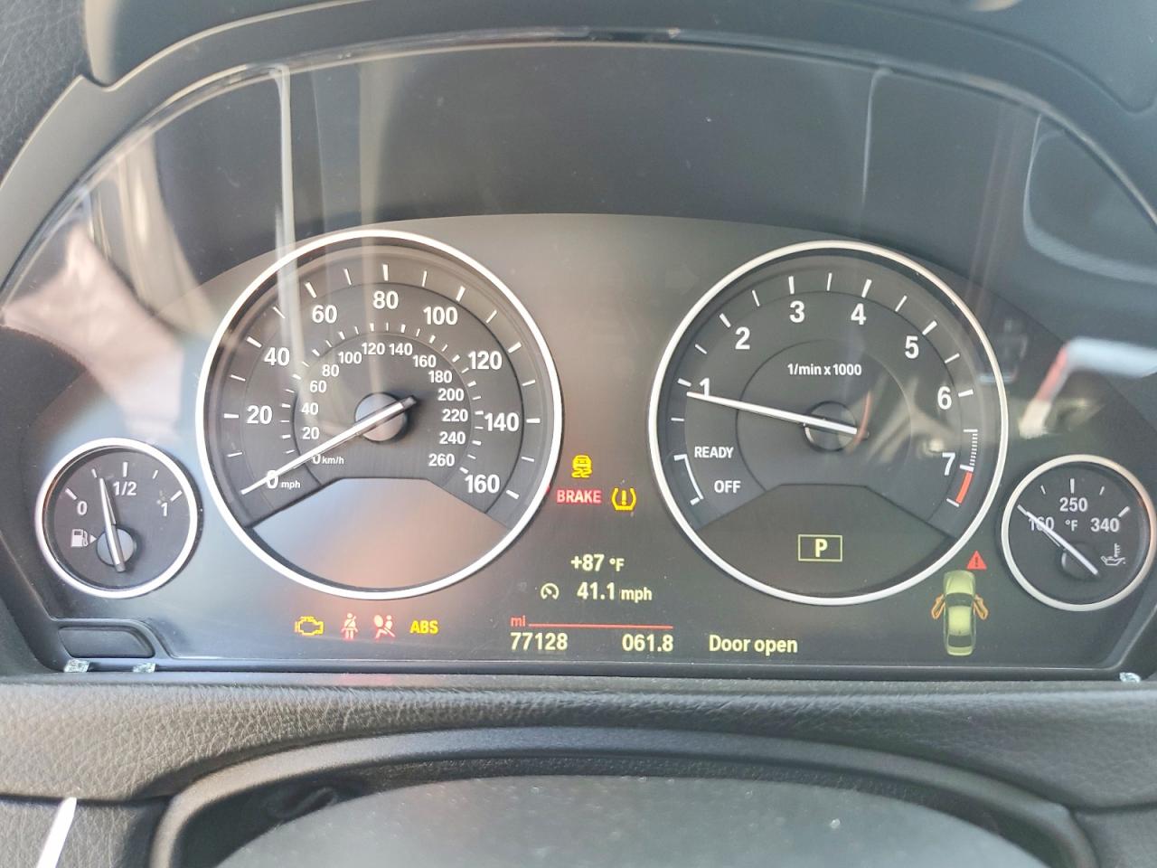 2015 Bmw 328 Xi Sulev Silver vin: WBA3B5G5XFNS17974