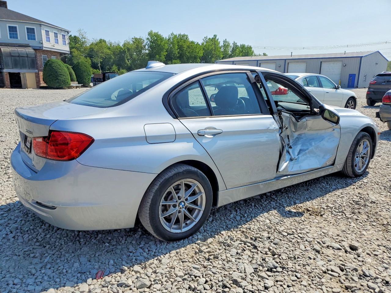 2015 Bmw 328 Xi Sulev Silver vin: WBA3B5G5XFNS17974