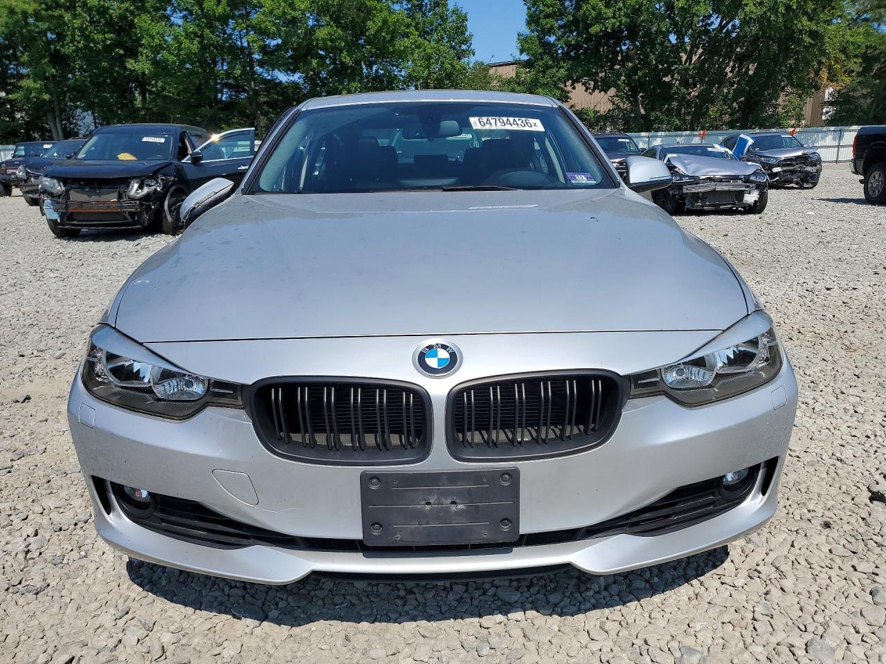 2015 Bmw 328 Xi Sulev Silver vin: WBA3B5G5XFNS17974