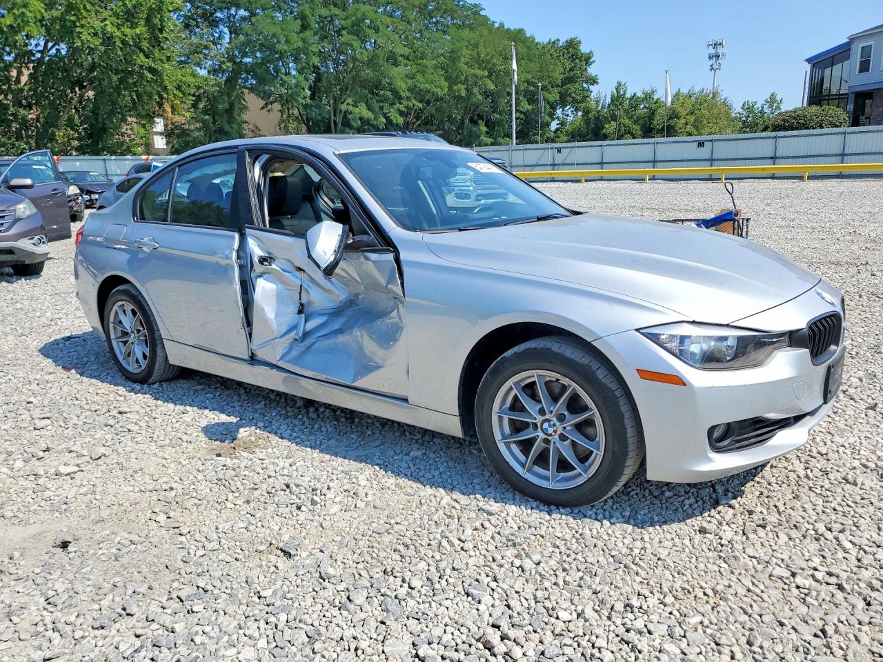 2015 Bmw 328 Xi Sulev Silver vin: WBA3B5G5XFNS17974