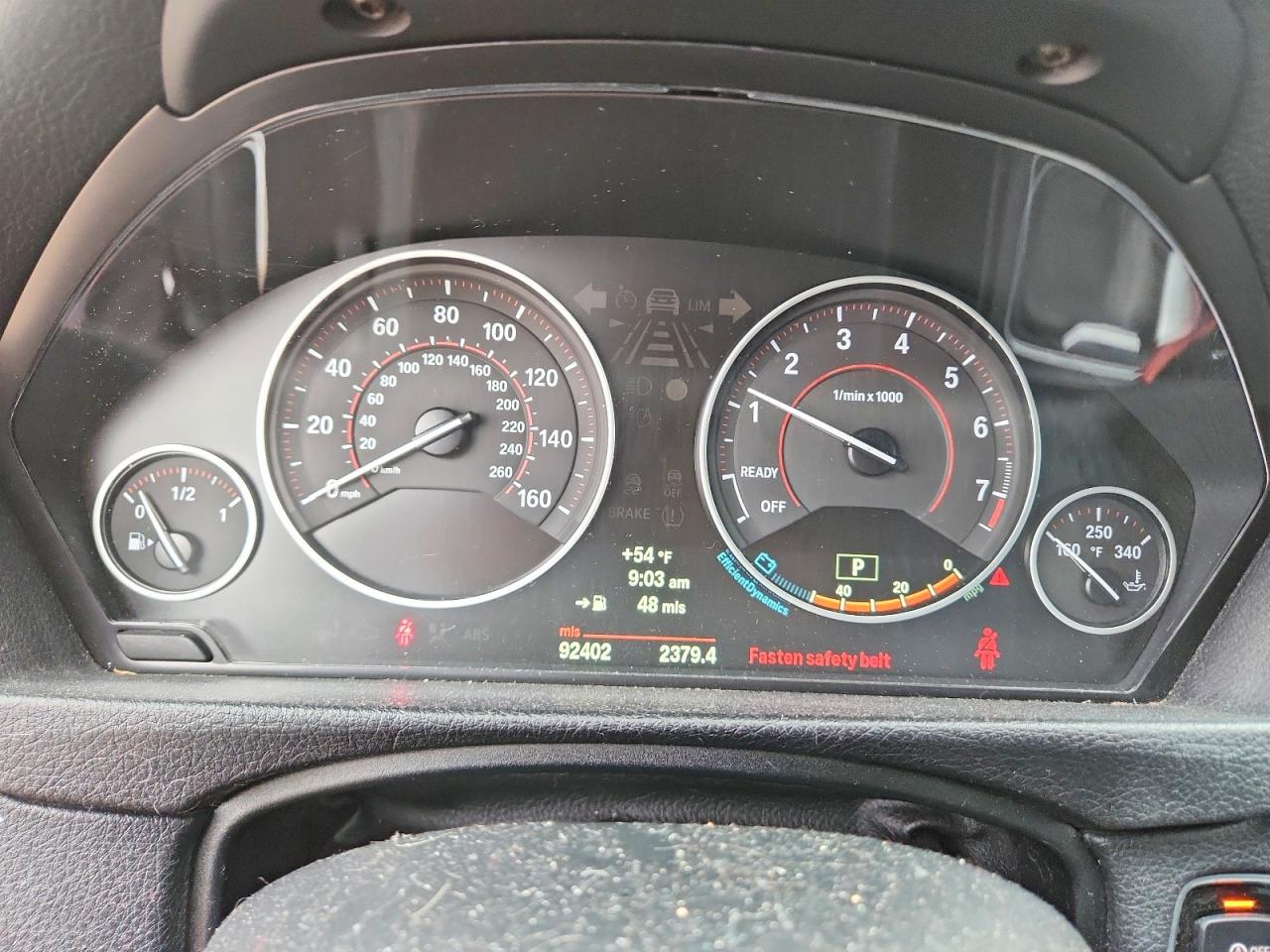 2013 Bmw 335 Xi Черный vin: WBA3B9C50DF585794