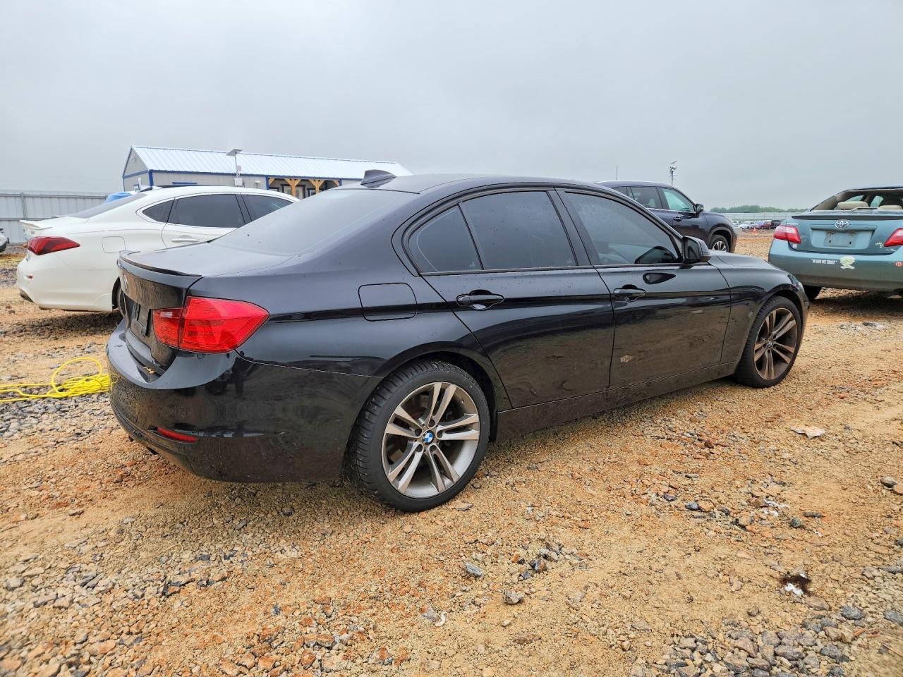 2013 Bmw 335 Xi Черный vin: WBA3B9C50DF585794