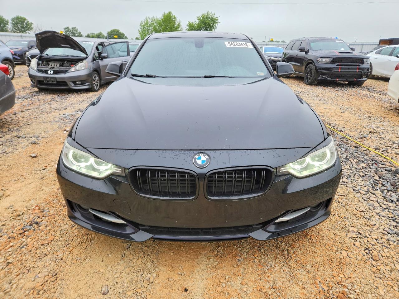 2013 Bmw 335 Xi Черный vin: WBA3B9C50DF585794