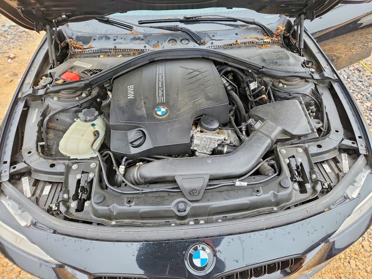 2013 Bmw 335 Xi Черный vin: WBA3B9C50DF585794