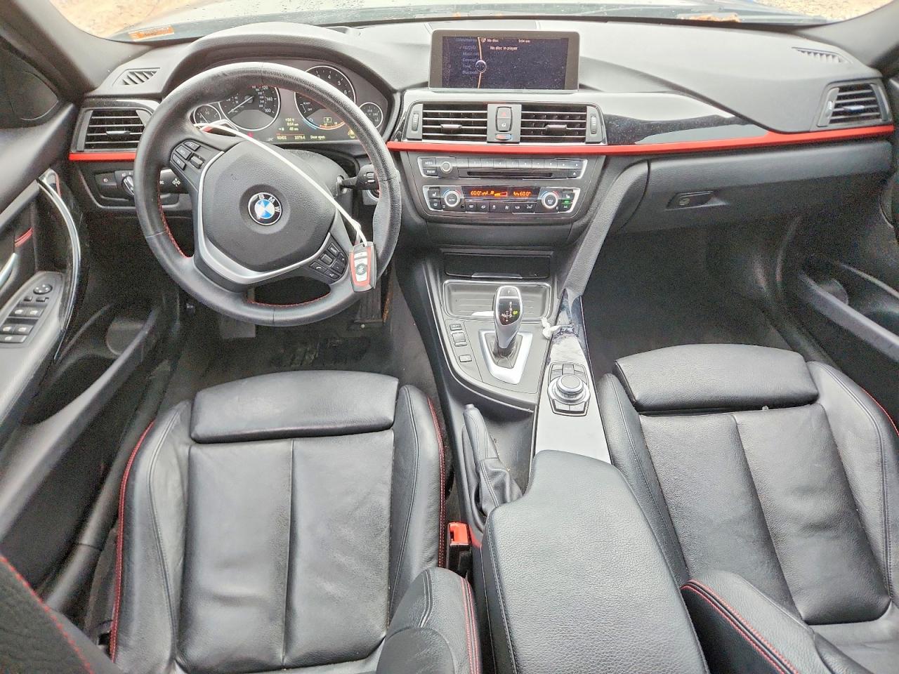 2013 Bmw 335 Xi Черный vin: WBA3B9C50DF585794