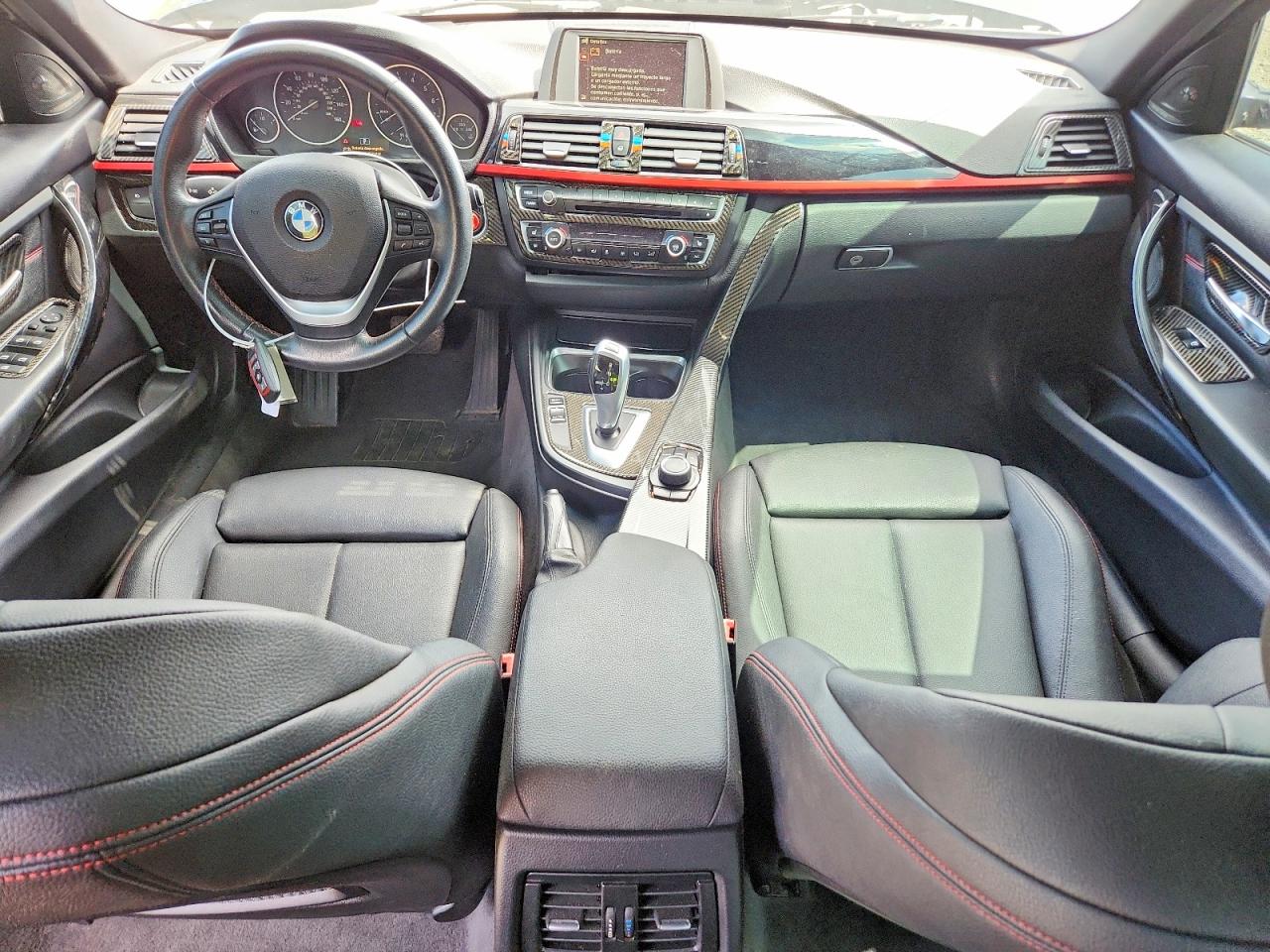 2014 Bmw 335 Xi Черный vin: WBA3B9C50EP458538