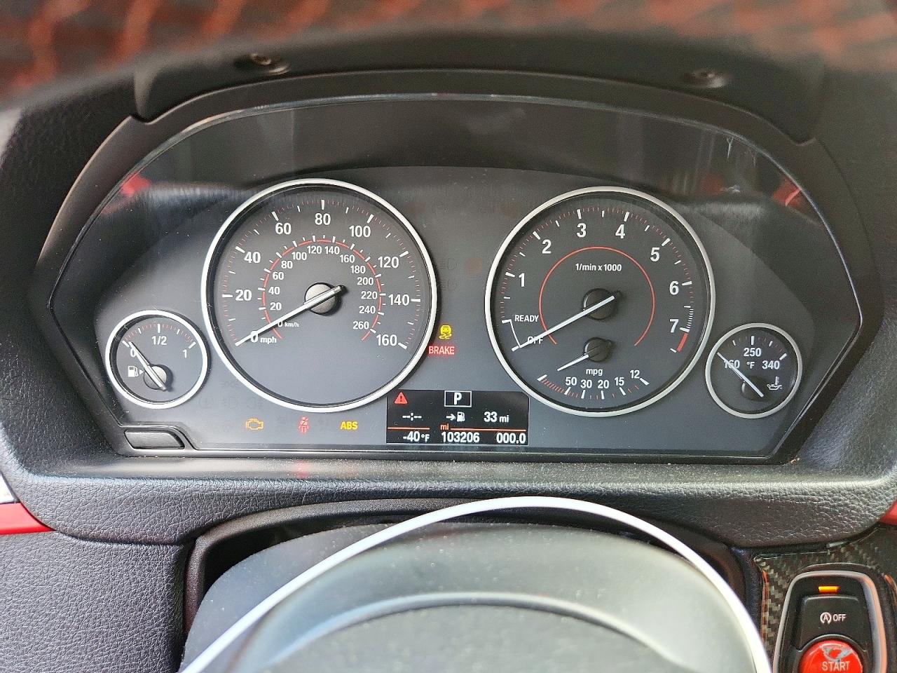 2014 Bmw 335 Xi Черный vin: WBA3B9C50EP458538
