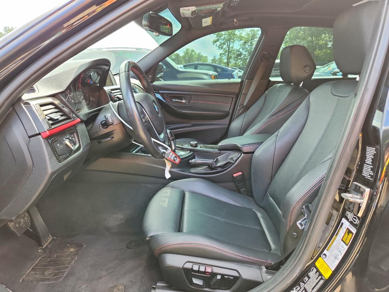 2014 Bmw 335 Xi Черный vin: WBA3B9C50EP458538