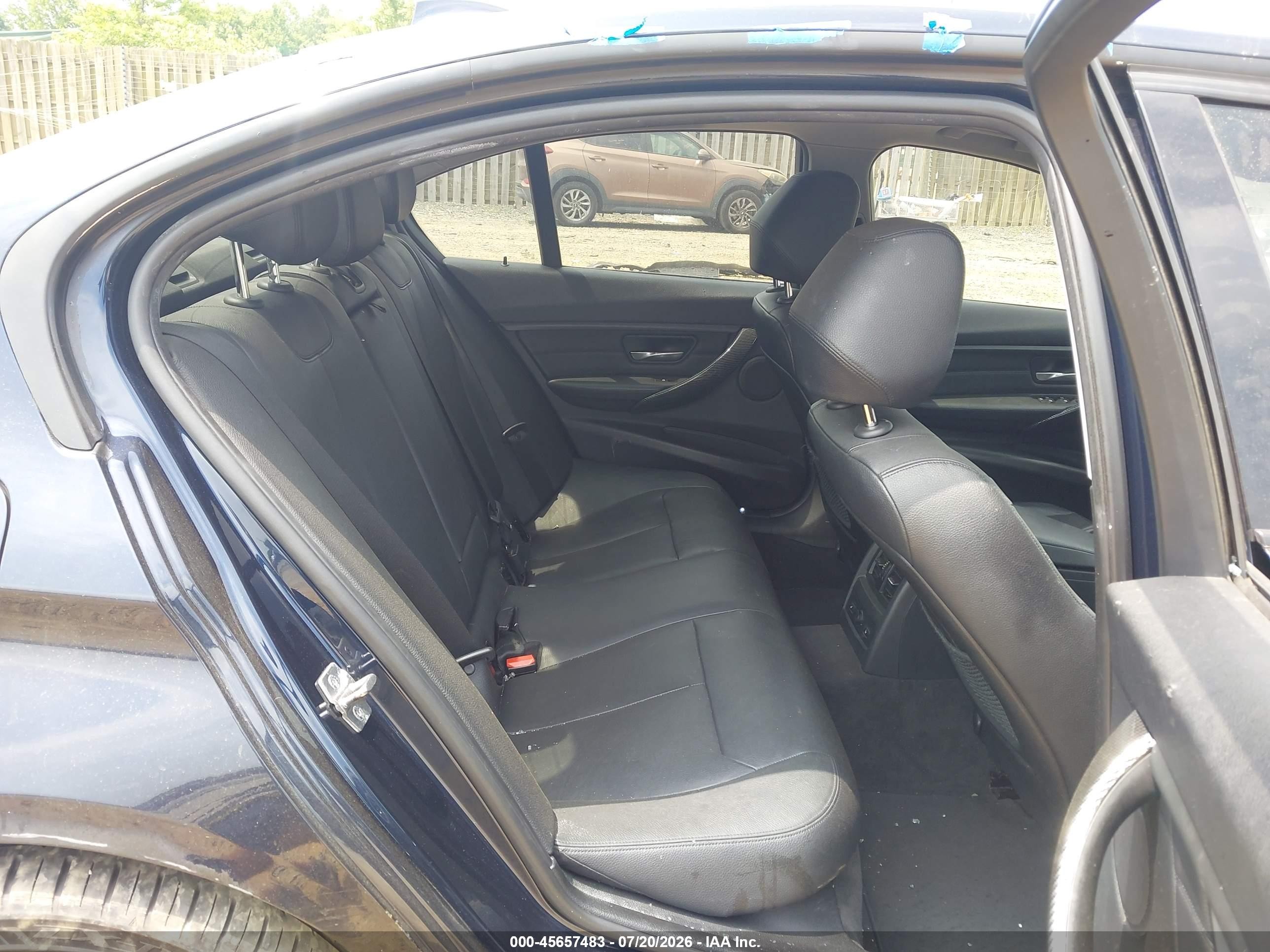 2013 Bmw 335i Xdrive Dark Blue vin: WBA3B9C51DF587540