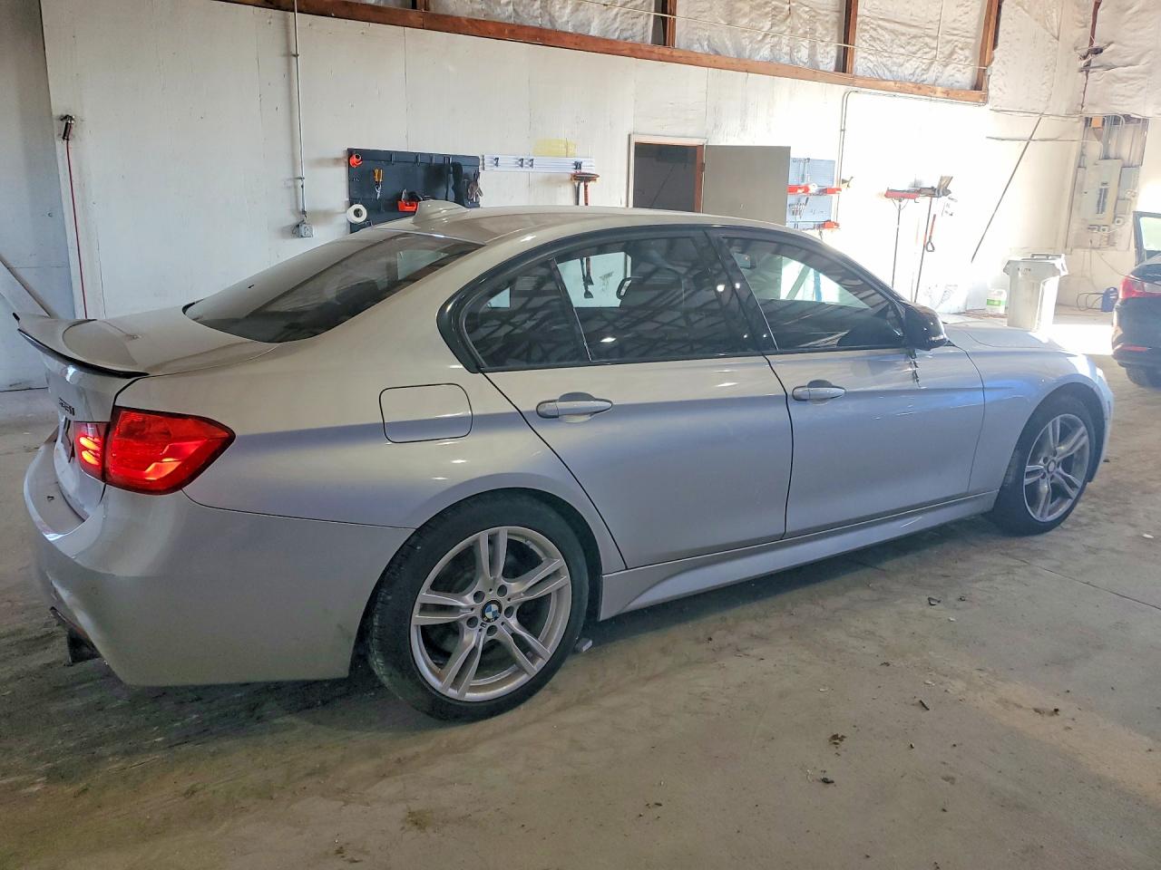 2013 Bmw 335 Xi Silver vin: WBA3B9C52DF140991