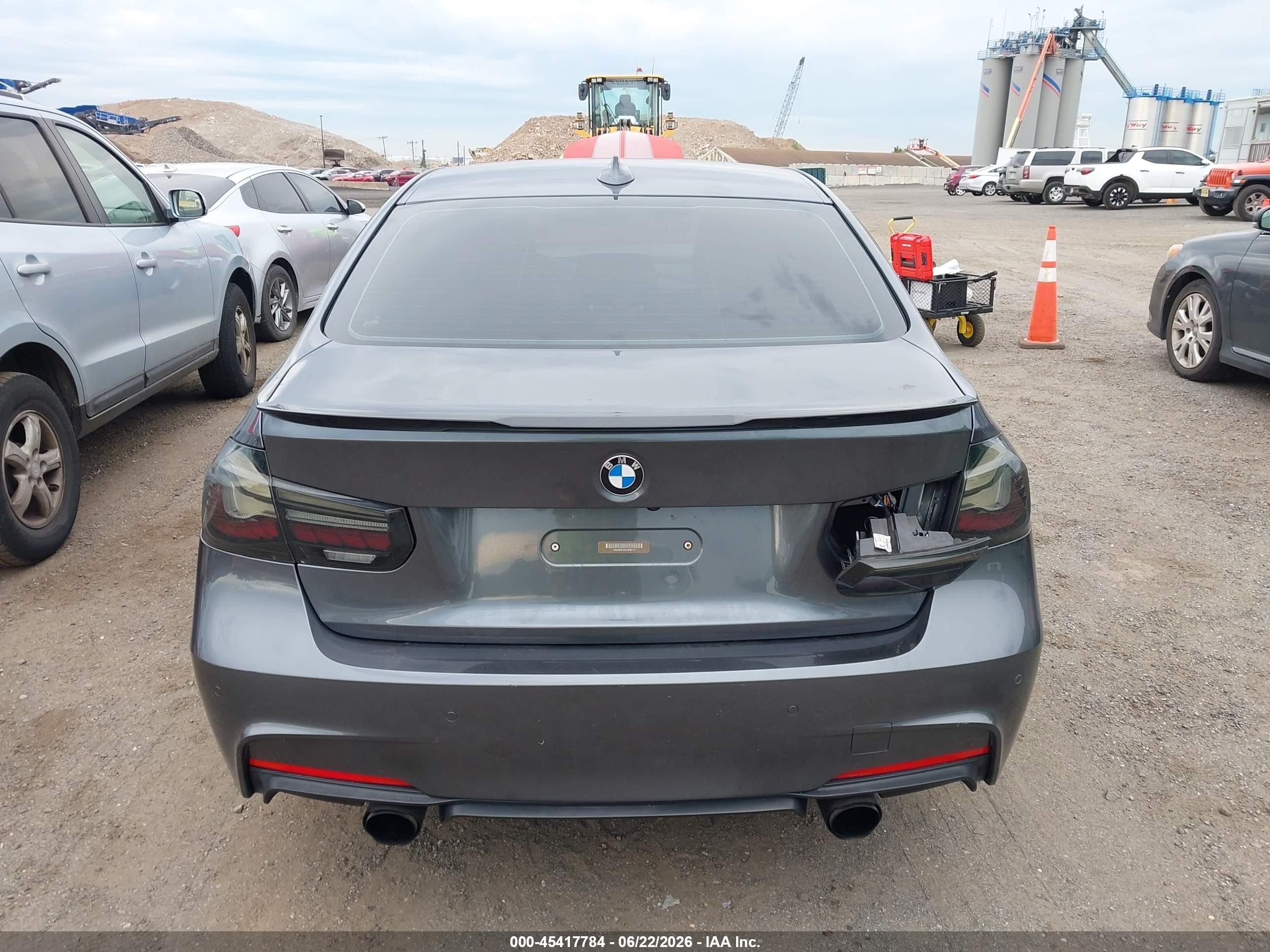 2013 Bmw 335i Xdrive Gray vin: WBA3B9C52DJ899119
