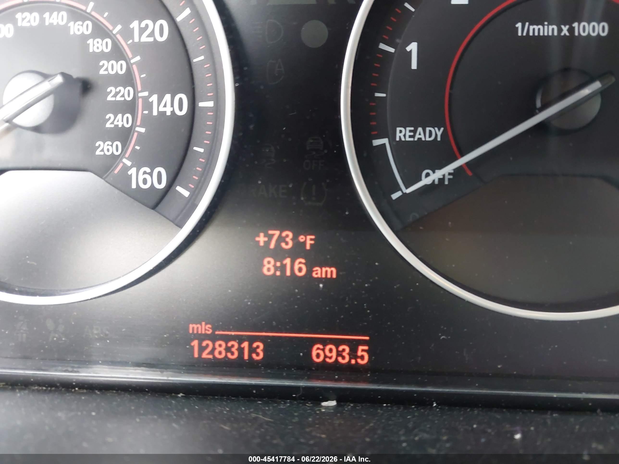 2013 Bmw 335i Xdrive Gray vin: WBA3B9C52DJ899119