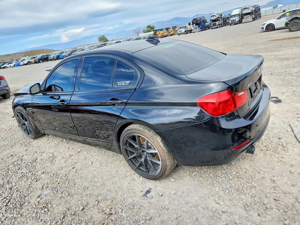 2014 Bmw 335 Xi Black vin: WBA3B9C52EP459111