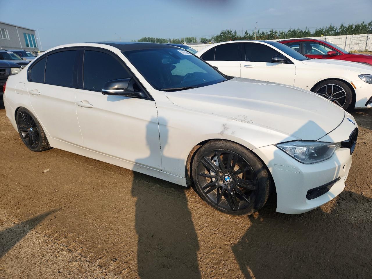 2013 Bmw 335 I White vin: WBA3B9C53DF585384