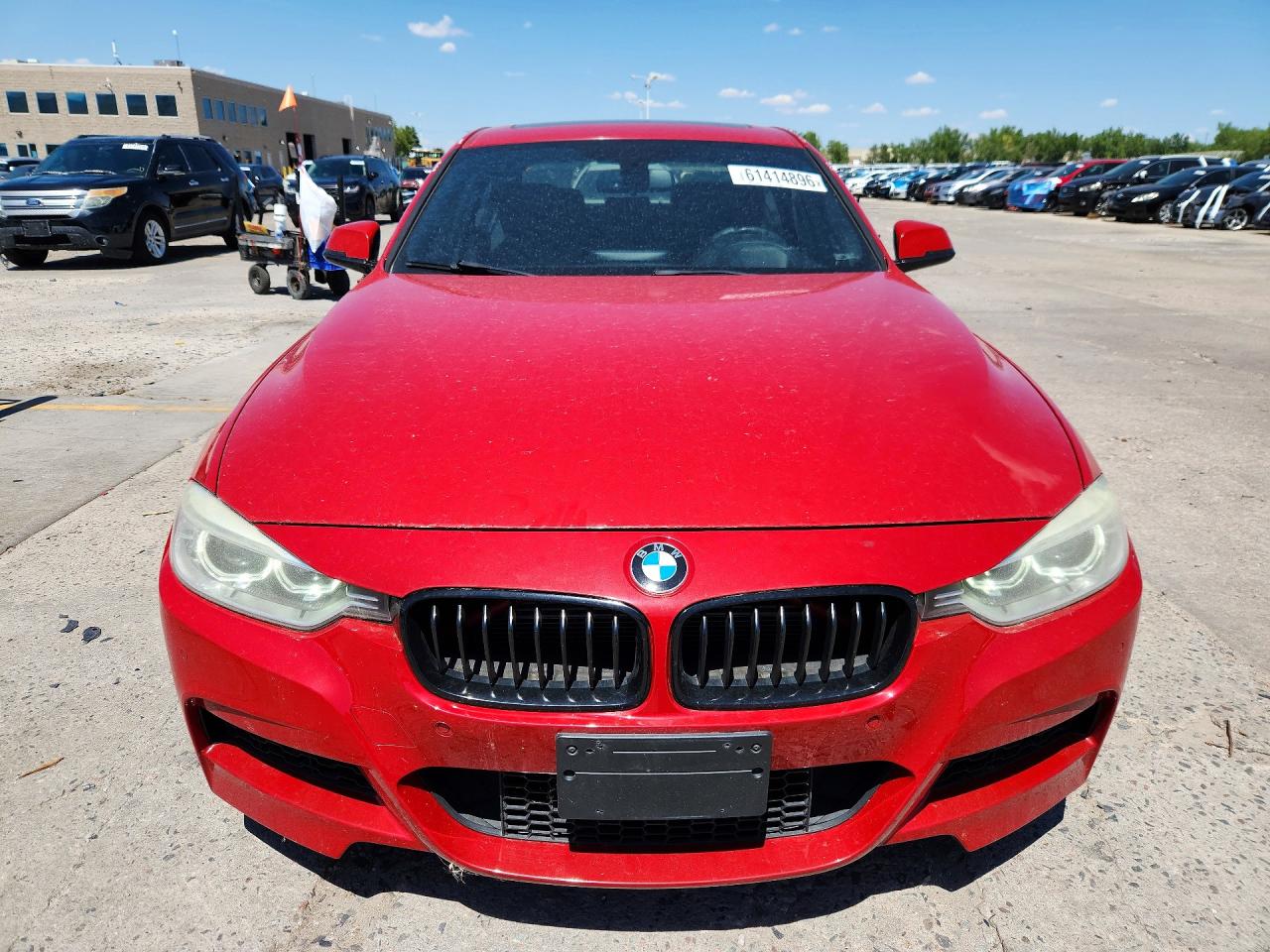 2013 Bmw 335 Xi Red vin: WBA3B9C53DF585398
