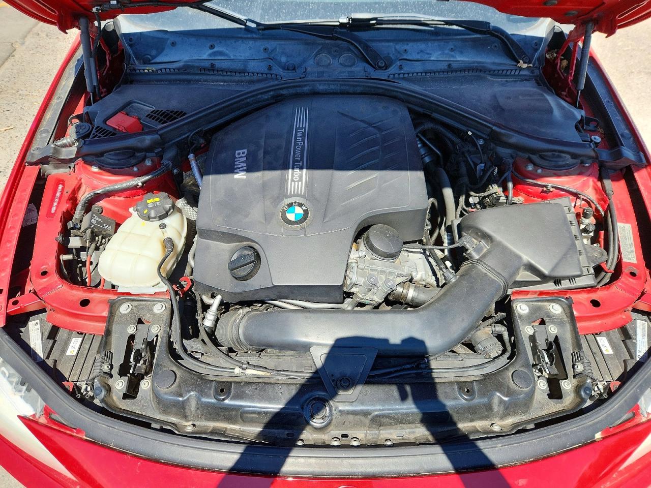 2013 Bmw 335 Xi Red vin: WBA3B9C53DF585398