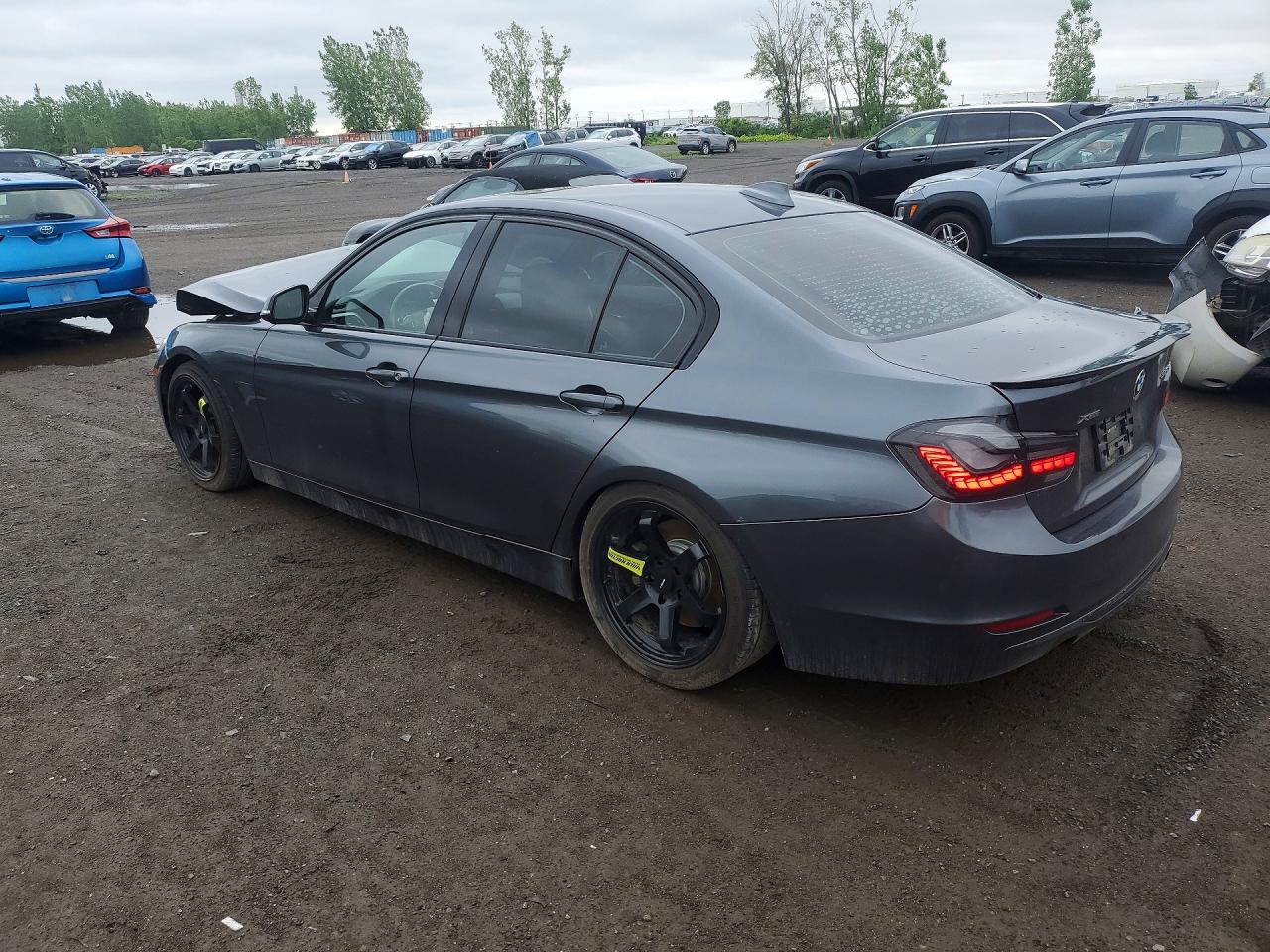 2013 Bmw 335 Xi Charcoal vin: WBA3B9C53DF586518