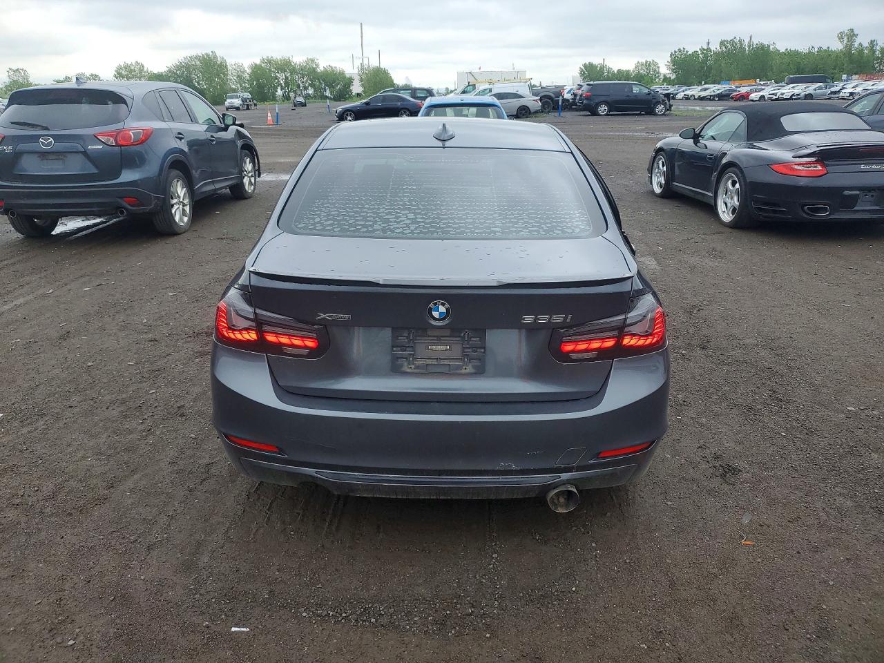 2013 Bmw 335 Xi Charcoal vin: WBA3B9C53DF586518