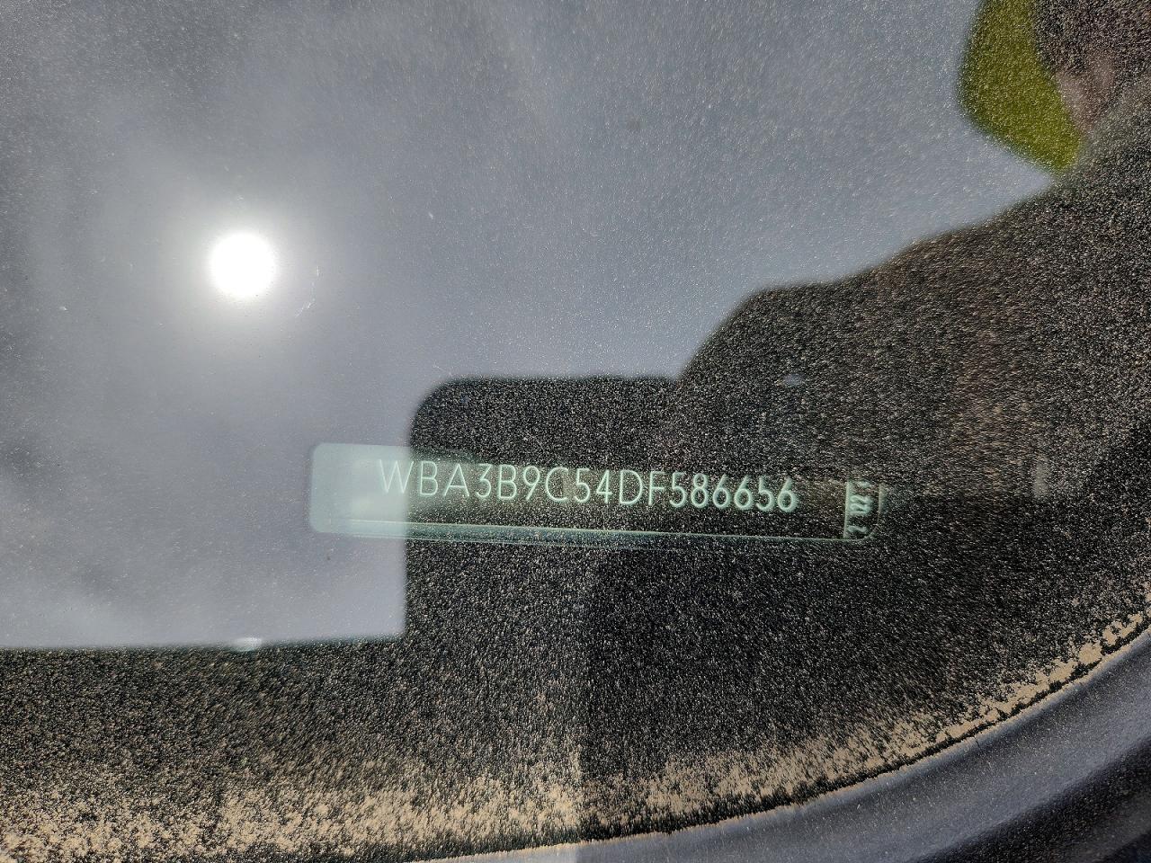 2013 Bmw 335 Xi Черный vin: WBA3B9C54DF586656