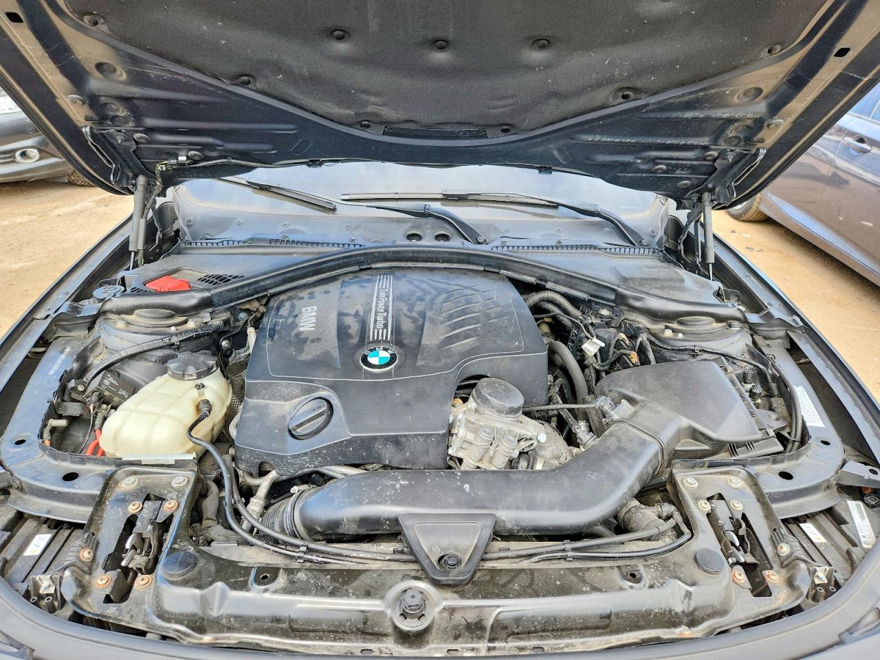 2013 Bmw 335 Xi Черный vin: WBA3B9C54DF586656