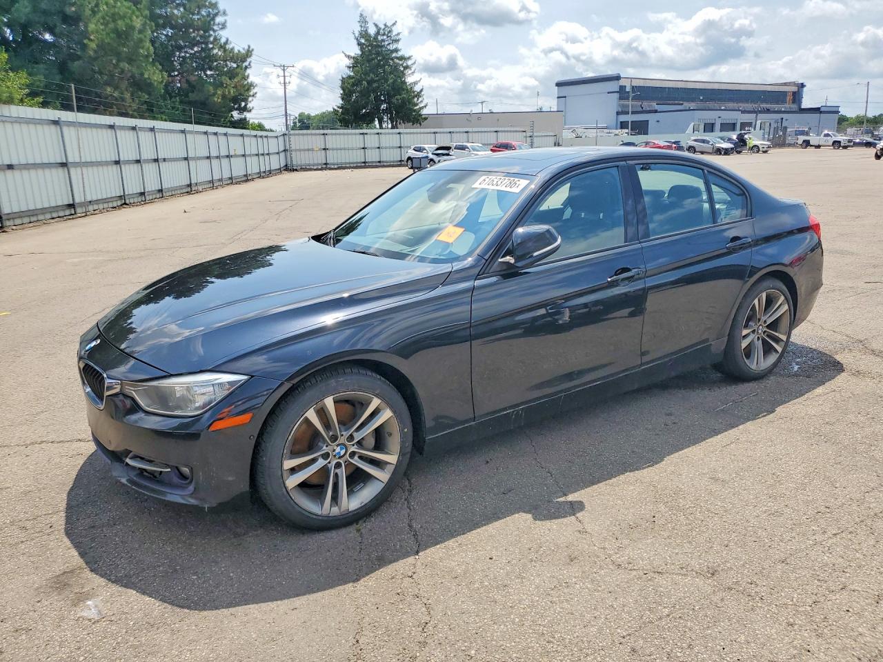 2013 Bmw 335 Xi Black vin: WBA3B9C55DF585466