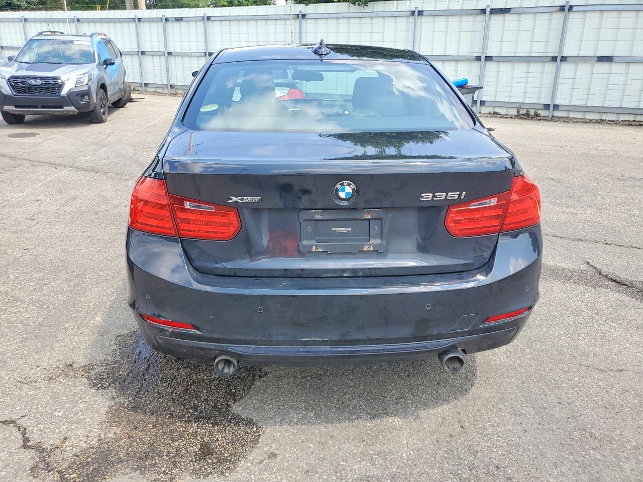 2013 Bmw 335 Xi Black vin: WBA3B9C55DF585466