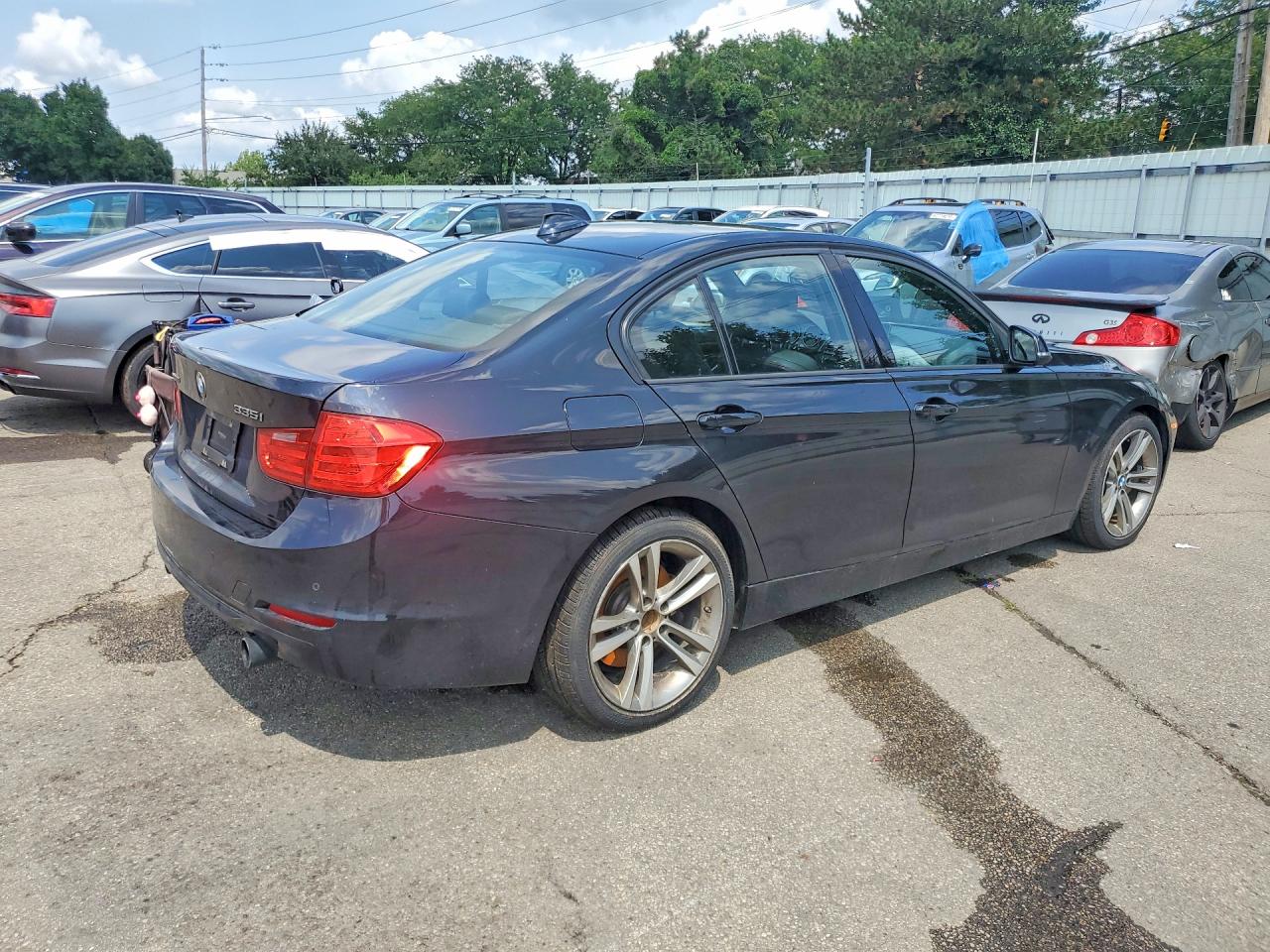 2013 Bmw 335 Xi Black vin: WBA3B9C55DF585466