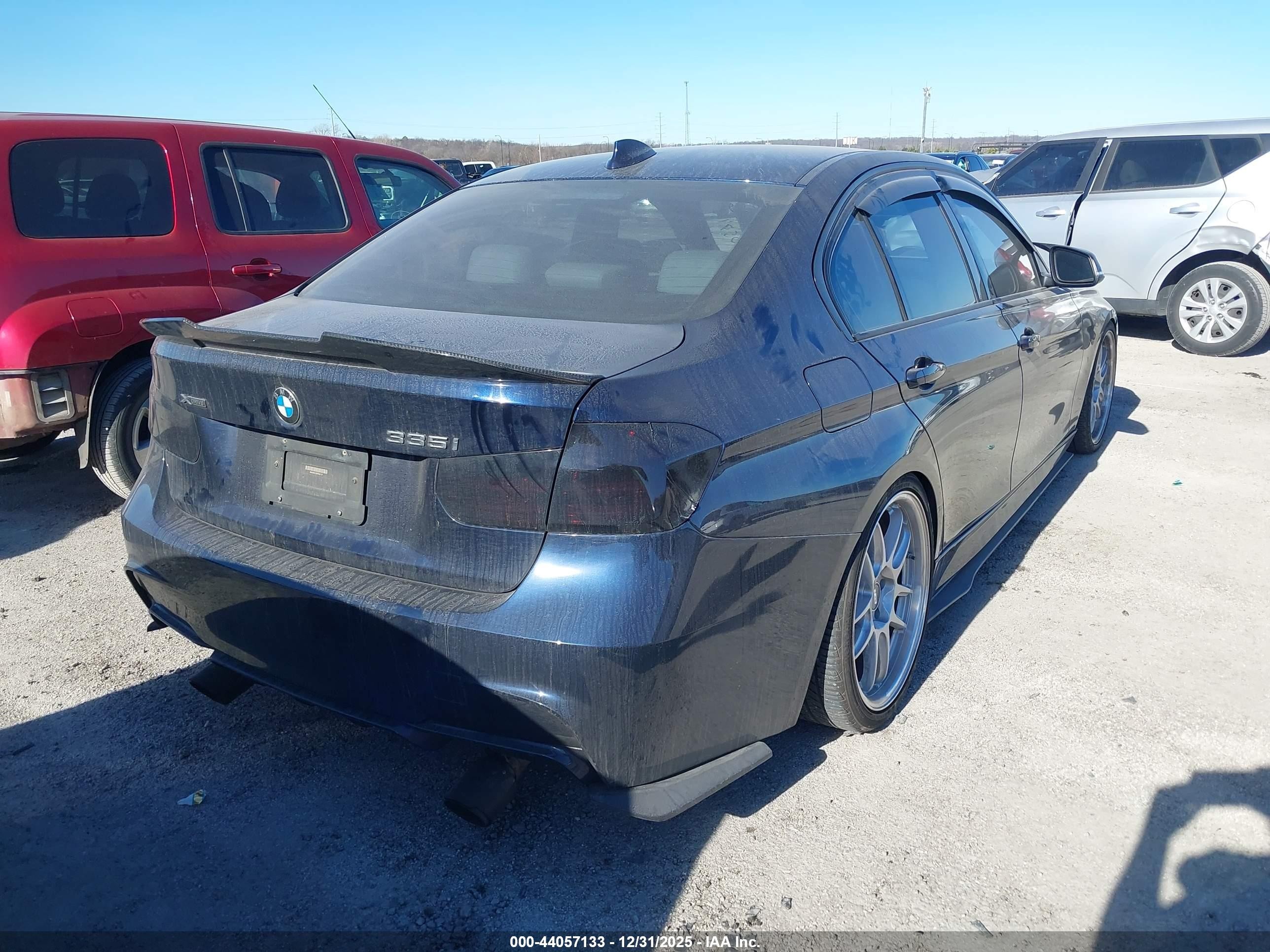 2013 Bmw 335i Xdrive Black vin: WBA3B9C55DF801137