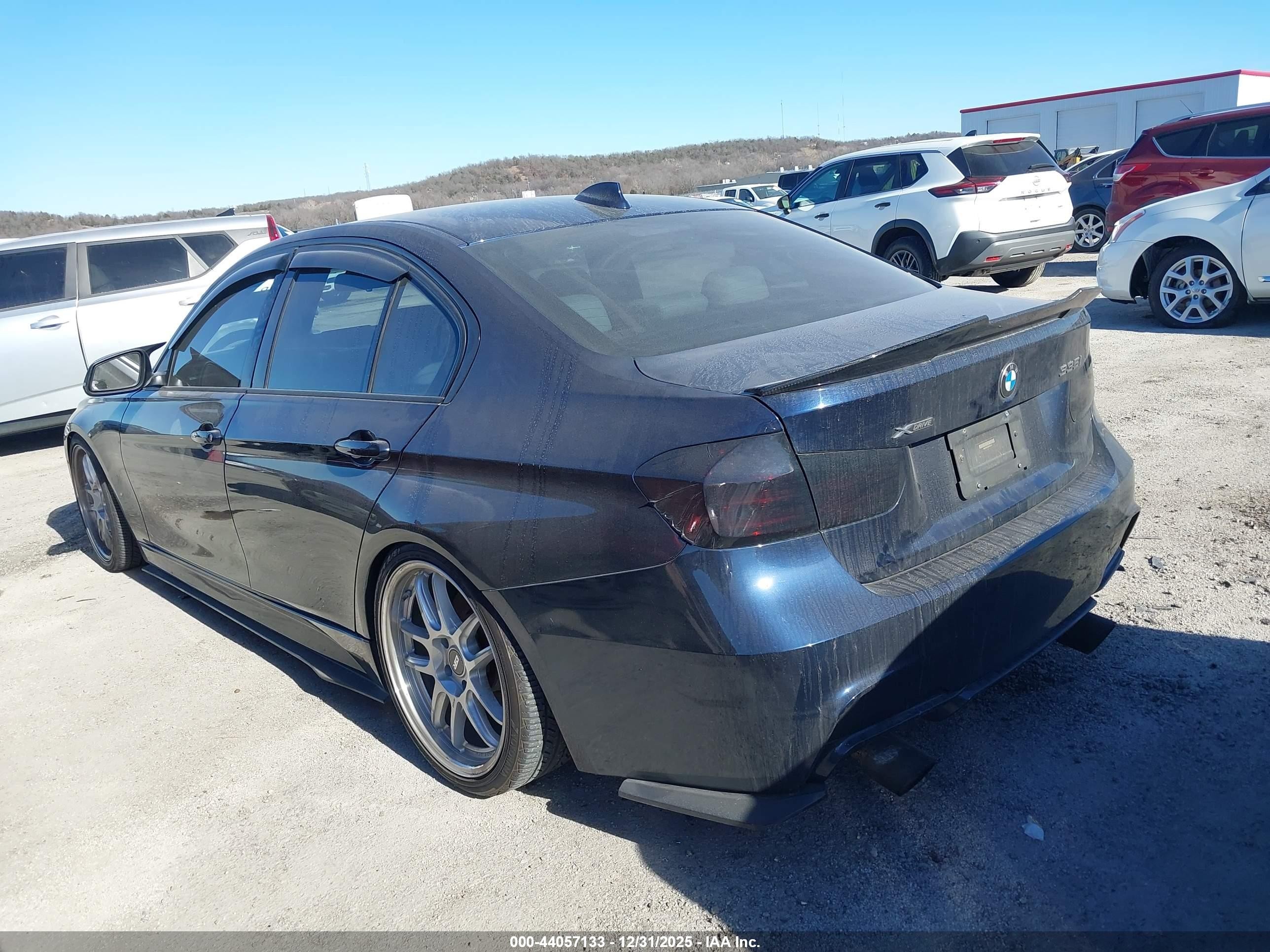2013 Bmw 335i Xdrive Black vin: WBA3B9C55DF801137