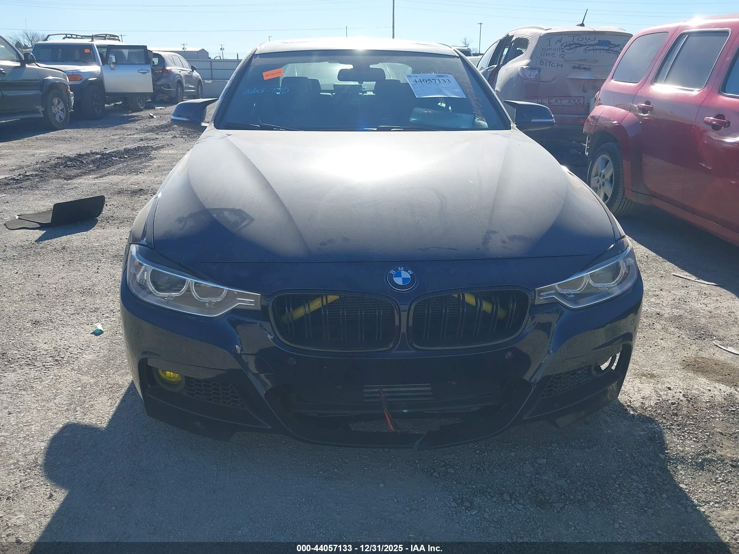 2013 Bmw 335i Xdrive Black vin: WBA3B9C55DF801137