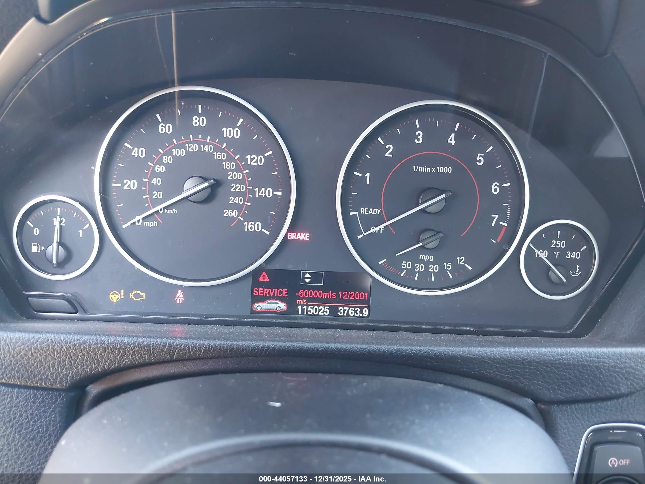 2013 Bmw 335i Xdrive Black vin: WBA3B9C55DF801137