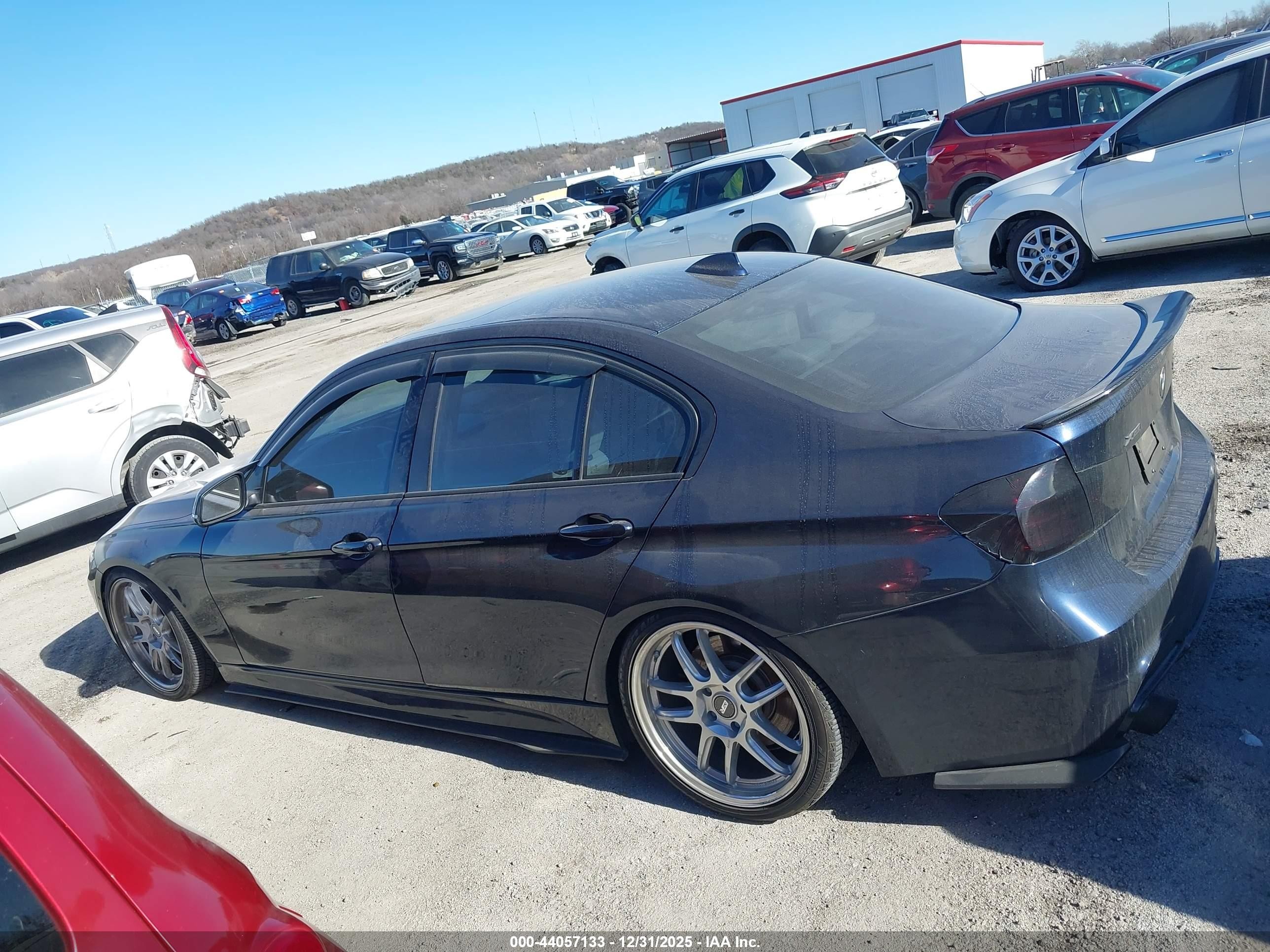 2013 Bmw 335i Xdrive Black vin: WBA3B9C55DF801137