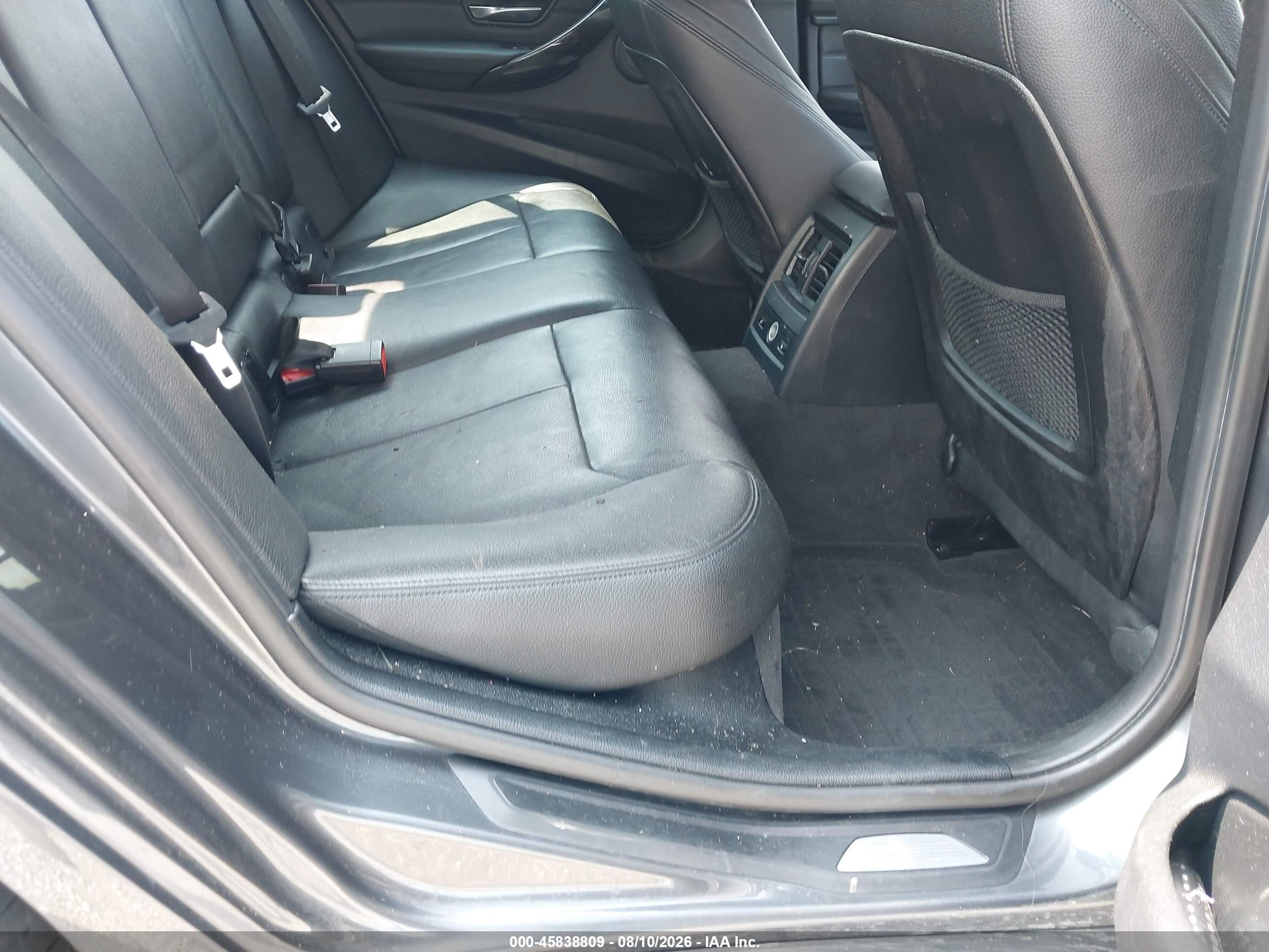 2015 Bmw 335i Xdrive Черный vin: WBA3B9C55FF589925