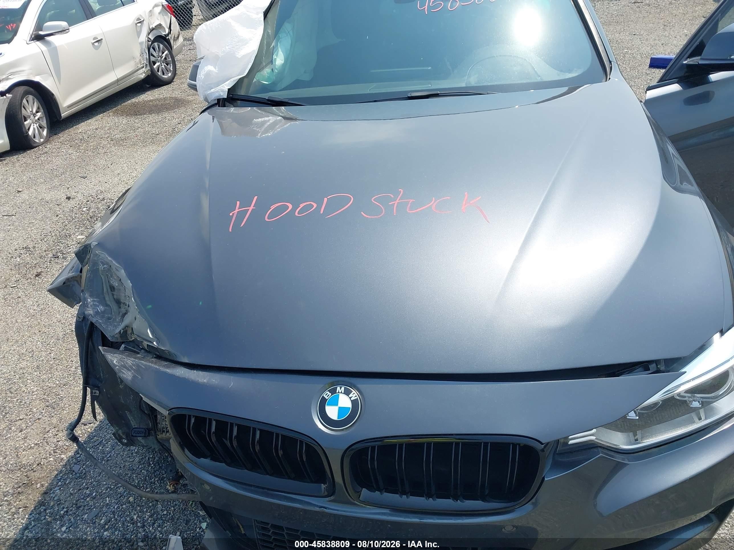 2015 Bmw 335i Xdrive Черный vin: WBA3B9C55FF589925