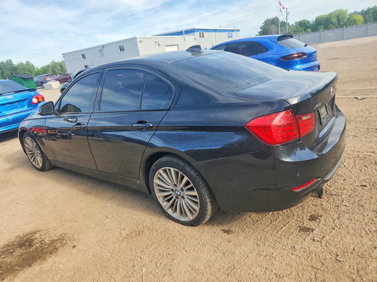 2013 Bmw 335 Xi Black vin: WBA3B9C56DF140444