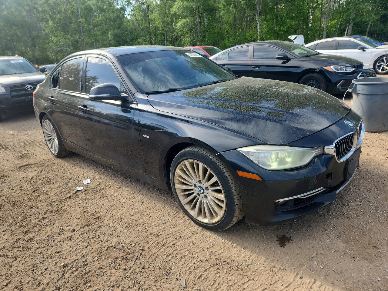 2013 Bmw 335 Xi Black vin: WBA3B9C56DF140444