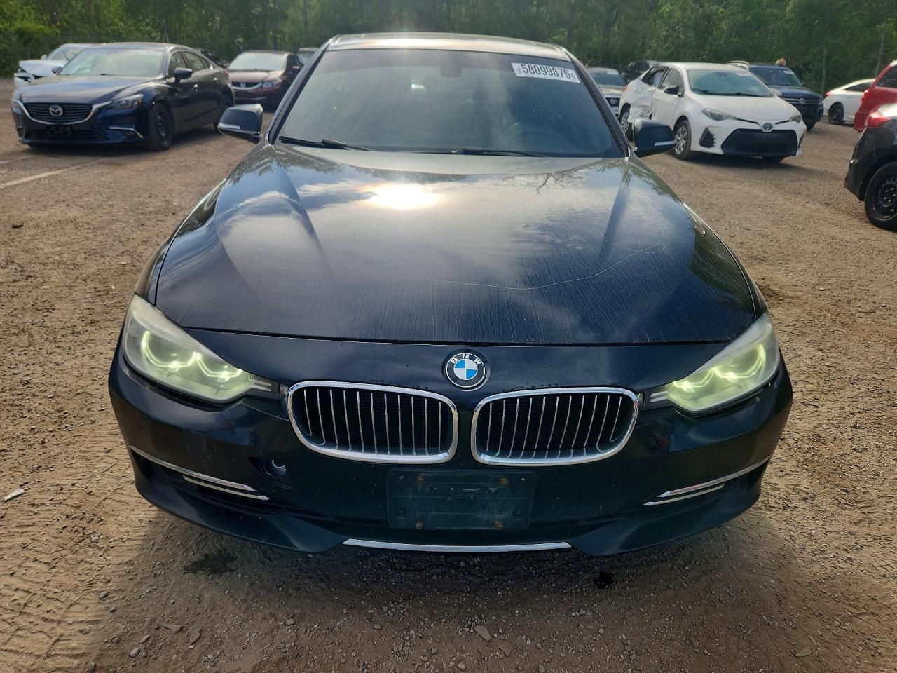 2013 Bmw 335 Xi Black vin: WBA3B9C56DF140444