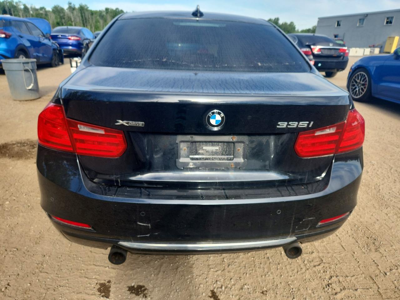 2013 Bmw 335 Xi Black vin: WBA3B9C56DF140444