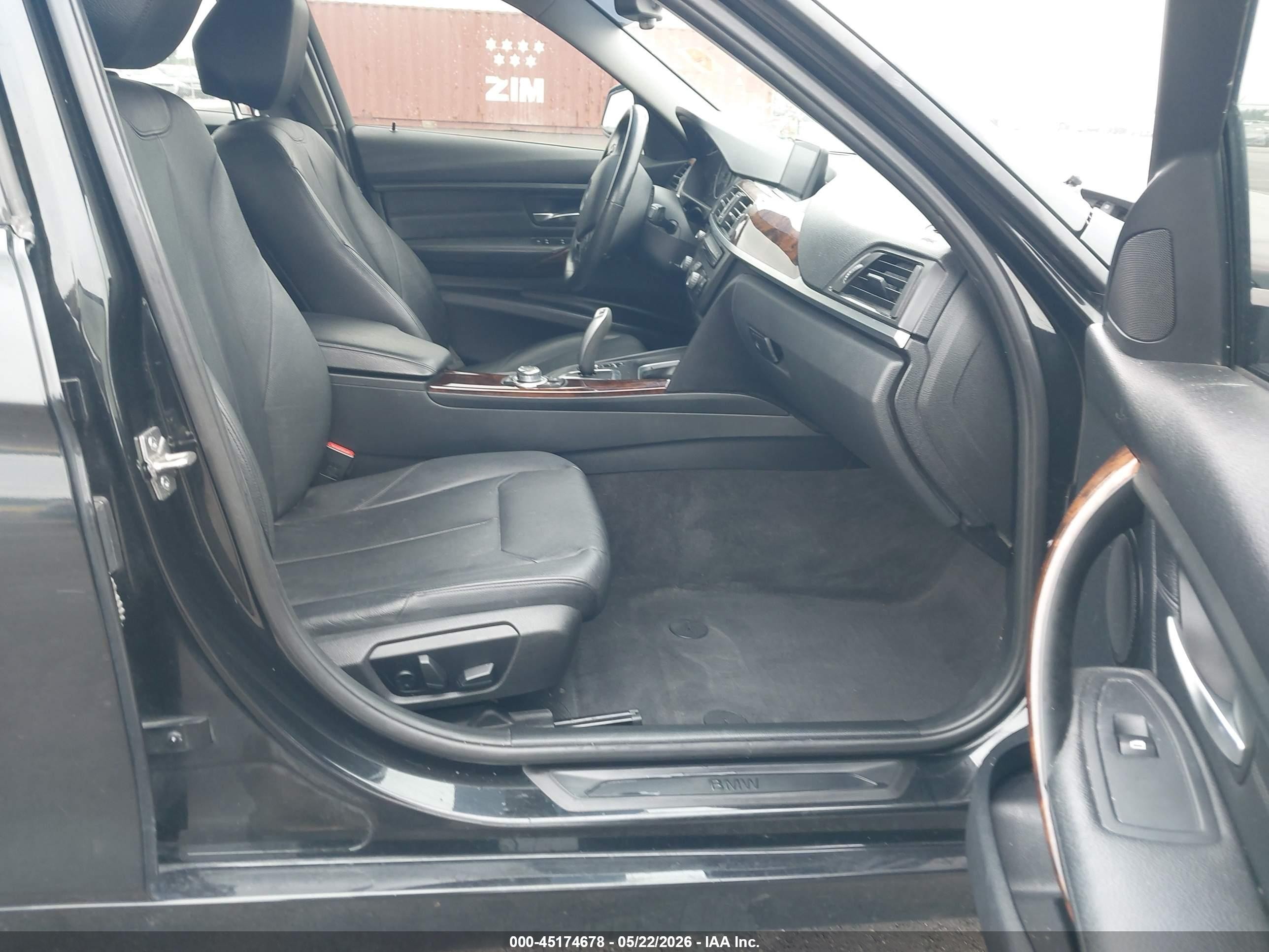 2013 Bmw 335i Xdrive Black vin: WBA3B9C56DF587047