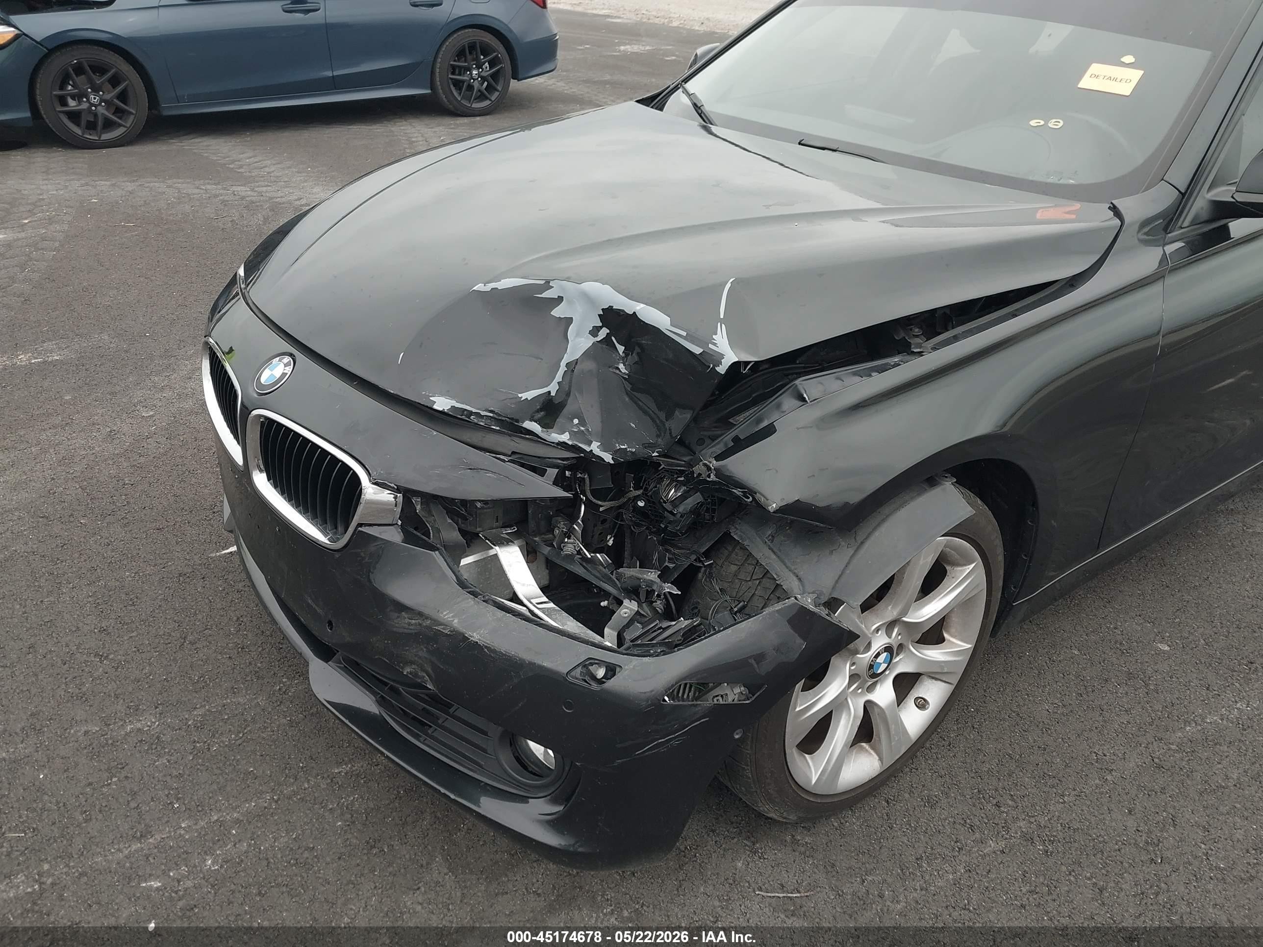2013 Bmw 335i Xdrive Black vin: WBA3B9C56DF587047